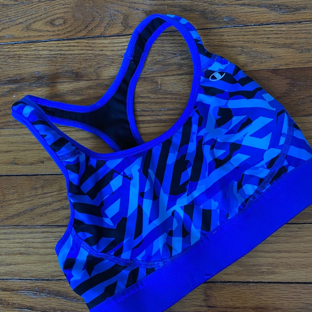 Champion Absolute Workout Printed Sports Bra - Picture 2 of 3